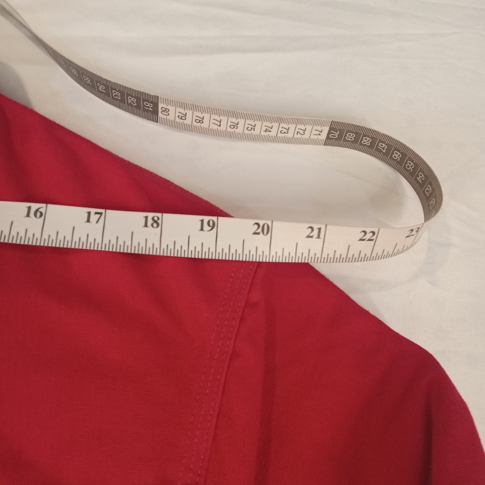Carhartt Men's Vintage Red Full Zip  Insulated Lined Jacket - Picture 10 of 16